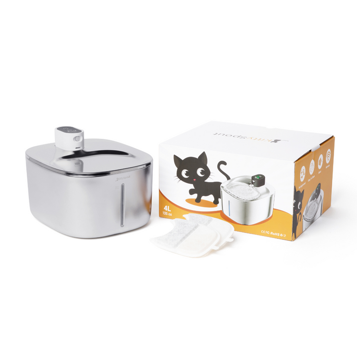 FUENTE DE AGUA INALÁMBRICA PARA GATOS