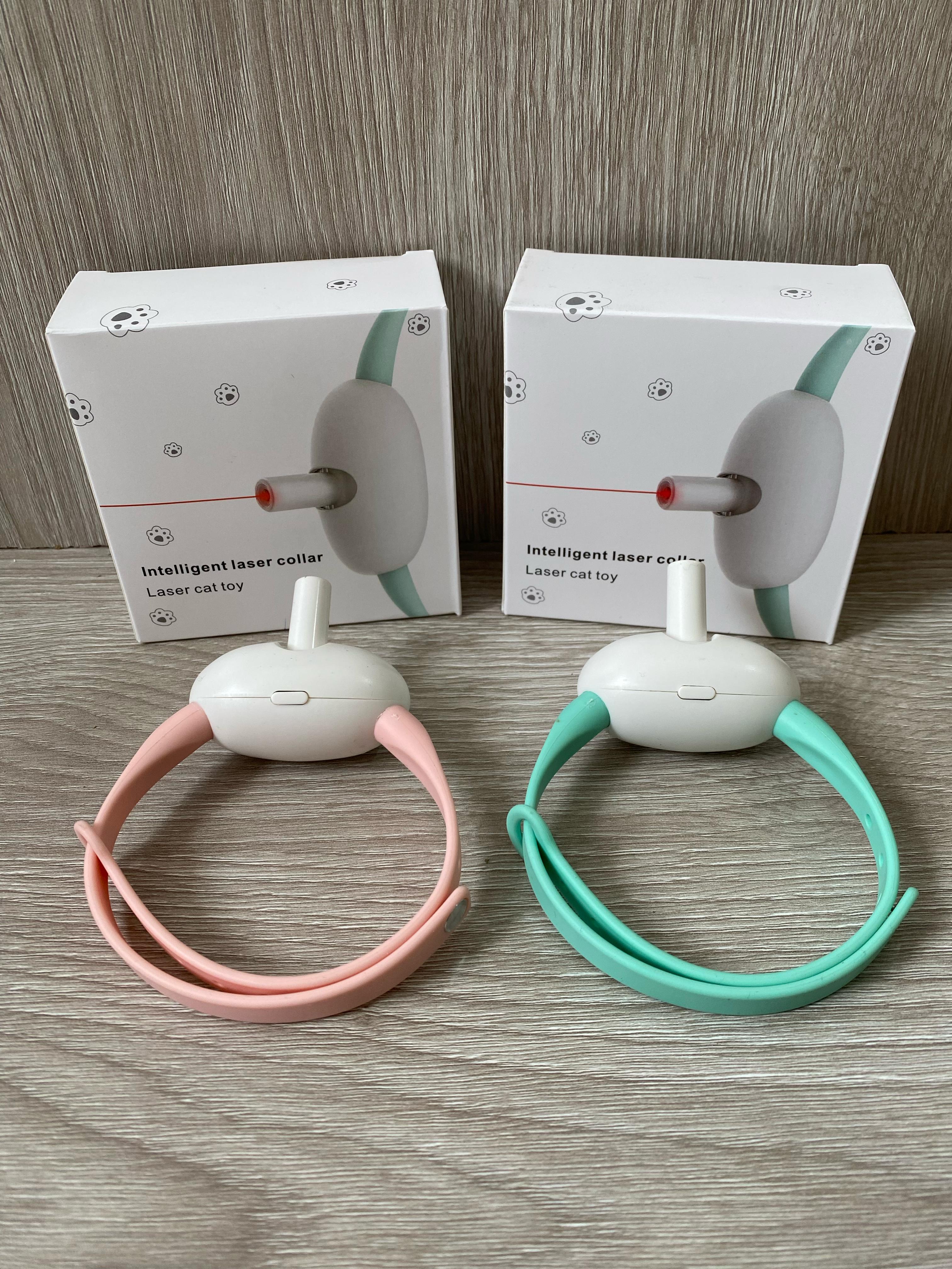 🐾 Diversión Sin Fin 🎯 Collar Láser Interactivo para Gatos 😻