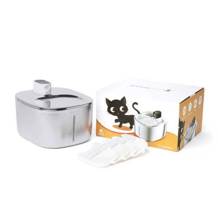 FUENTE DE AGUA INALÁMBRICA PARA GATOS