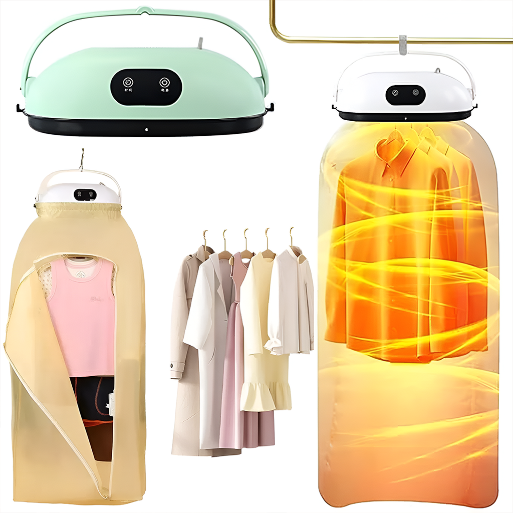 💨🔋 ¡Lleva la comodidad a donde vayas con nuestra Secadora Eléctrica Portátil! 🌟👗