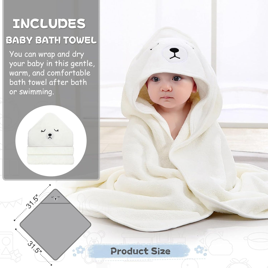 BAÑERA PLEGABLE PORTTIL PARA BEBE +TERMOMETRO INCLUIDO