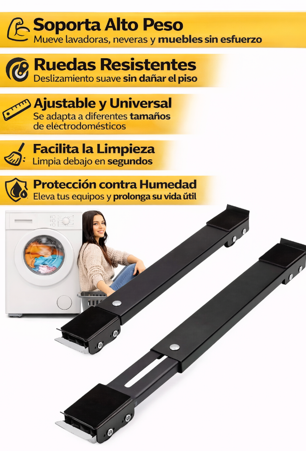 Base Móvil Multiusos para el Hogar🏠🚀