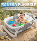 Bañera Para Bebe Con Cojin Y Termómetro