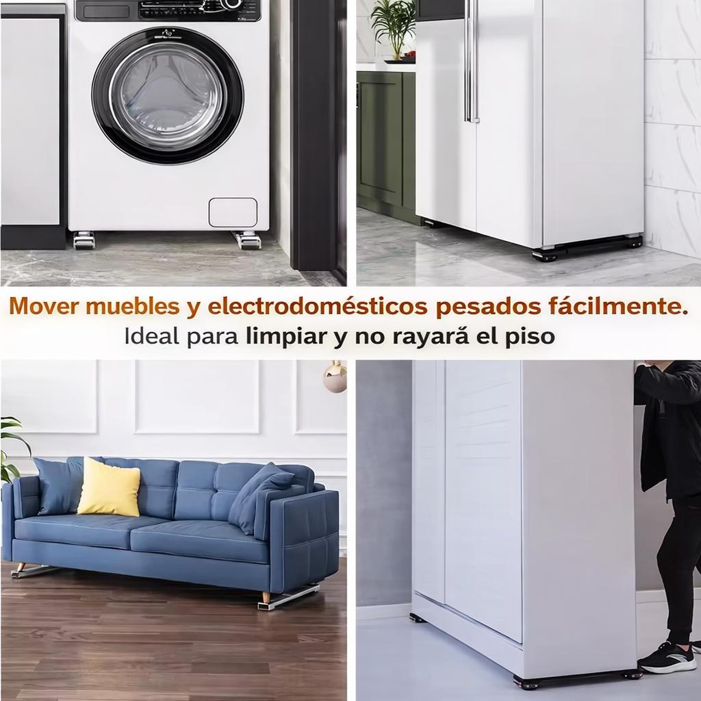 Base Móvil Multiusos para el Hogar🏠🚀