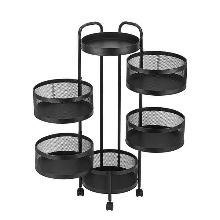 ESTANTE GIRATORIO MULTICAPA PARA VERDURAS