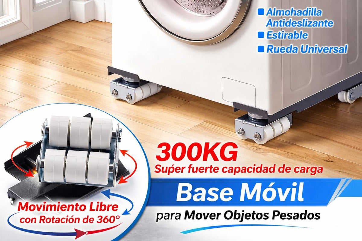 Base Móvil Multiusos para el Hogar🏠🚀